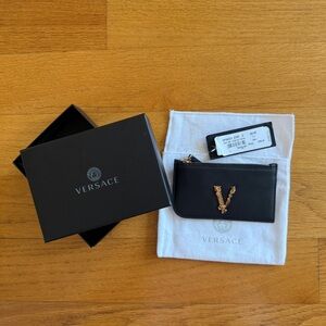 VERSACE Zip Cardholder